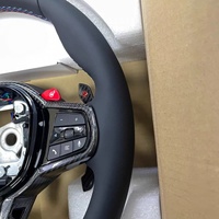 Volant sport en fibre de carbone M6 pour BMW M3 G80 M4 G82 M5 F90 M8 X3m X4m X5m X6m G30 G20 G05 G07 G35 G36 G25 G26 G29