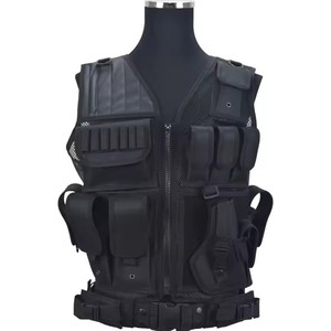 Gilet MOLLE de gros, gilet de chasse réglable, style gilet de tir, équipement d'extérieur - Product Image 1