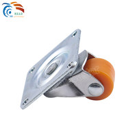 Vente en gros en usine 0.5 pouces Mini petite roue Mobile fleur cadre poulie ronde jouets et petits appareils universel Nylon roulette