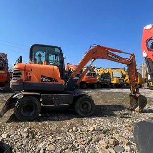 Excavadora de Ruedas Doosan DH60 Original, 5.8-6.2t, Capacidad de la Cuchara 0.21-0.25m³, Alta Eficiencia, en Venta - Product Image 1
