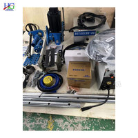 Machine de soudage d'alésage de ligne électrique automatique Portable 50-300mm 220V pour le forage de réparation de trou d'excavatrice de Construction