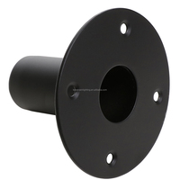 Strong Welded Steel Mounting Top Hat Speakon Box Accessories Iron Stand Black Loudspeaker Rack Speaker Welding Metal Stands