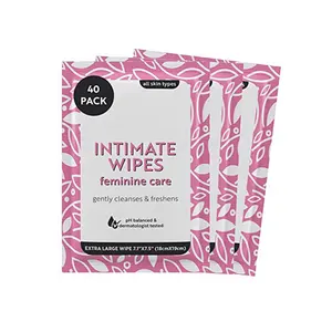 Orgânico Aloe Infundido Privada Pele Limpeza Toalhetes Femininos OEM Wet Wipe Fabricante