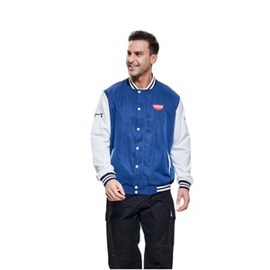 เสื้อแจ็กเก็ตทีมโรงเรียนแบบสั่งทำสำหรับร้านอาหารฟาสต์ฟู้ดซูเปอร์มาร์เก็ตร้านเสริมสวยเครื่องแบบบริกรทำงานเบสบอล - Product Image 1