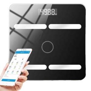 <span class=keywords><strong>180kg</strong></span> Fett Körper monitor Maschine Intelligente Haushalts waage Badezimmer waage Digitale drahtlose Körper gewichts waage mit IOS Android App - Product Image 1