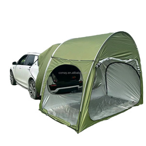 Emballage de stockage Protection Vélo Camping Tentes Soleil et Couverture Imperméable <span class=keywords><strong>Abri</strong></span> Pliant Tente 210D Tissu Oxford Enduit Argent - Product Image 1