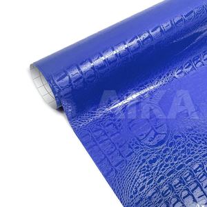 Film vinyle 3D à motif peau de <span class=keywords><strong>crocodile</strong></span> pour téléphone, ordinateur portable, ordinateur, véhicule, style voiture, film de changement de couleur - Product Image 5