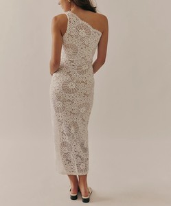 Dames <span class=keywords><strong>Sexy</strong></span> Uitgeholde Kanten Jurk Met Kanten Rugloze Bodycon Feestjes Kant Stof Vrij Formaat Print Maxi Lengte - Product Image 3