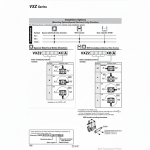 Válvula solenoide neumática SMC VXZ262KN - Product Image 1