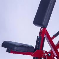 Máquina de Fuerza Más Popular, Equipo de Gimnasio Comercial, Remo Iso-Lateral con Carga de Placas