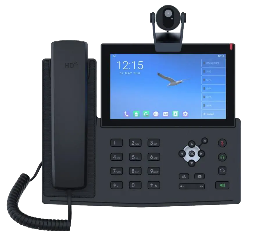 Teléfono IP Voip, vídeo PoE, llamada gratuita, producto de línea de vídeo, X7A, Android 9,0