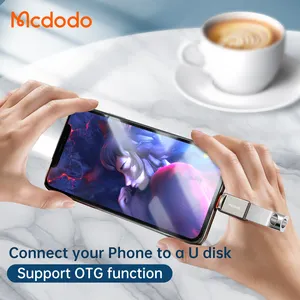 Mcdodo Handy Zubehör OTG Adapter für iPhone Android Zink legierung Mini USB Ladegerät Adapter 3.0 Otg zu Ethernet Adapter