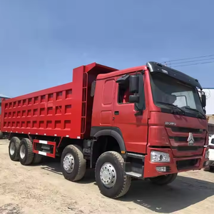 รถบรรทุกดัมพ์ Howo 371 แรงม้า 8x4 ยอดนิยมขายดีที่สุด จำหน่ายโดยตรงจากโรงงานในจีน - Product Image 4