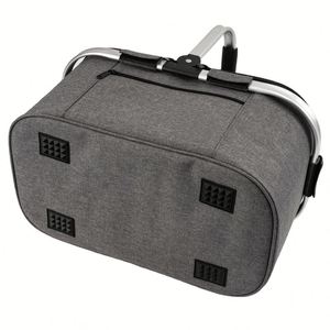 Cooler Bags Custom logo Insulated Picnic Beach Lunch Thermal Large Space Basket Cooler Bag - Product Image 6