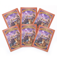 Cartes de jeu TCG holographiques personnalisées, écologiques, recyclables, imprimées recto-verso, papier 350 g/m², Shenzhou