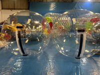 Rouleau aquatique gonflable commercial et balles – Jeu d'eau estival pour enfants et adultes – À vendre – Idéal pour piscine