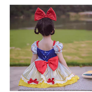 Nuevo Vestido de Disfraz con Lazo para Niña, Vestido Bonito para Actuaciones, Fiestas de Cumpleaños, Halloween, Vestidos de Princesa Lolita para Bebés - Product Image 3
