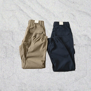 Overoles Casuales de Primavera/Otoño para Hombre, Corte Slim, Cintura Media, Secado Rápido, para Trabajo al Aire Libre, Cintura Elástica, Diseño Recto Estampado - Product Image 3