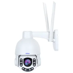 IP PTZ купольная 4-кратный оптический зум, камера Camhi APP 8MP, веб-камера