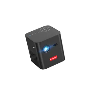BYINTEK-proyector Digital P19 Mini DLP Smart, 1080P, batería integrada, 4K, WiFi, Android 9,0, vídeo, 3D, enfoque Manual