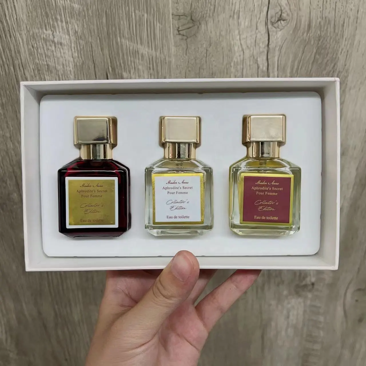 Parfum de marque Odeur durable Ensemble de mini parfums originaux de qualité supérieure Coffret cadeau parfum