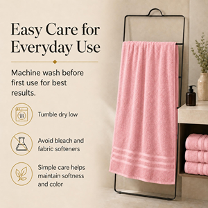 Custom Wholesale 100% Pure Cotton Adult Rectangle <b>Bath</b> <b>Towel</b> <b>Set</b> Plain Color Woven Quick-Dry Face <b>Towel</b> Super Absorbent Bathroom - Product Image 5