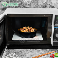 Récipient en feuille d'aluminium de qualité alimentaire avec couvercle pour gril Boîte à lunch ovenable pour la restauration et le stockage des aliments