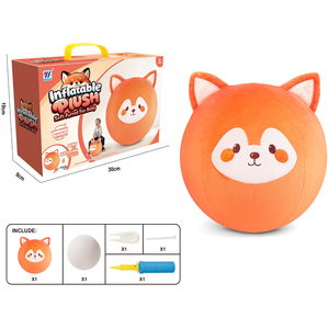 Pallone da Calcio Silenzioso da Interno da 29 Pollici per <span class=keywords><strong>Bambini</strong></span>, Morbido Giocattolo in Peluche, Pallone Gonfiabile a Forma di Animale - Product Image 5