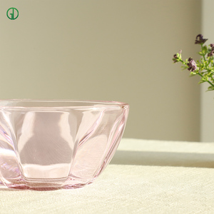 Ensemble de bols à <span class=keywords><strong>salade</strong></span> et à fruits en verre borosilicate personnalisé, écologique, pour usage domestique, avec couvercle, transparent coloré, passe au micro-ondes et au lave-vaisselle - Product Image 6