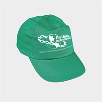Gorra personalizada verde sólido 1946 con letras griegas, sombrero INC de enlaces de hermandad para fiesta de disfraces de deportes al aire libre