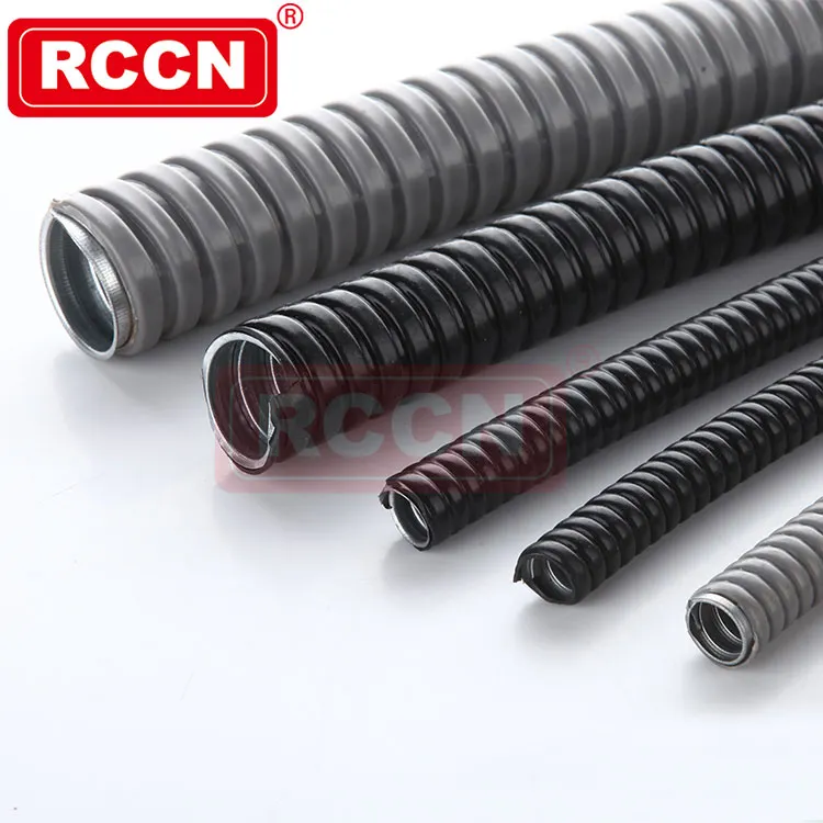 Tubo flessibile MCR tubo flessibile in metallo flessibile rivestito in PVC RCCN tubo flessibile in acciaio rivestito di zinco