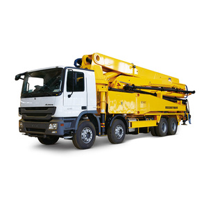 Bomba de Concreto Montada en Camión de Nueva Marca China HB69V 69m 10*6LHD, Bomba de Cemento Hidráulica Neumática, Camión Bomba de Concreto - Product Image 2
