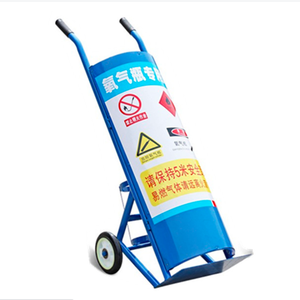 Hastane büyük silindir arabası tek ve çift büyük oksijen silindiri arabası <span class=keywords><strong>40L</strong></span> oksijen silindiri taşıma arabası - Product Image 3