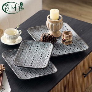 Bandeja Decorativa Estilo Bohemio, Rectangular, de Plástico, Para Decoración del Hogar - Product Image 5