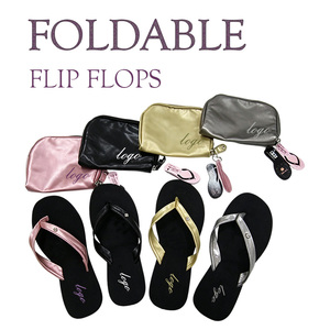 Tongs pliables en caoutchouc souple PU, sandales de voyage portables, pratiques, légères et compressibles pour les <span class=keywords><strong>vacances</strong></span> à la plage - Product Image 1