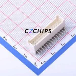 HC-PHB-2*14AW Wire-to-Board Pin Header Bent Lead Through Hole,P=2mm Connector 2x14P 2mm Right Angle Insert 28P - Product Image 1