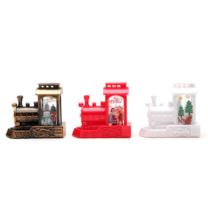 Nueva Lámpara Decorativa con Forma de Locomotora, Lámpara de Noche con Diseño de Vela, Regalo de Navidad, Decoración Navideña - Product Image 5