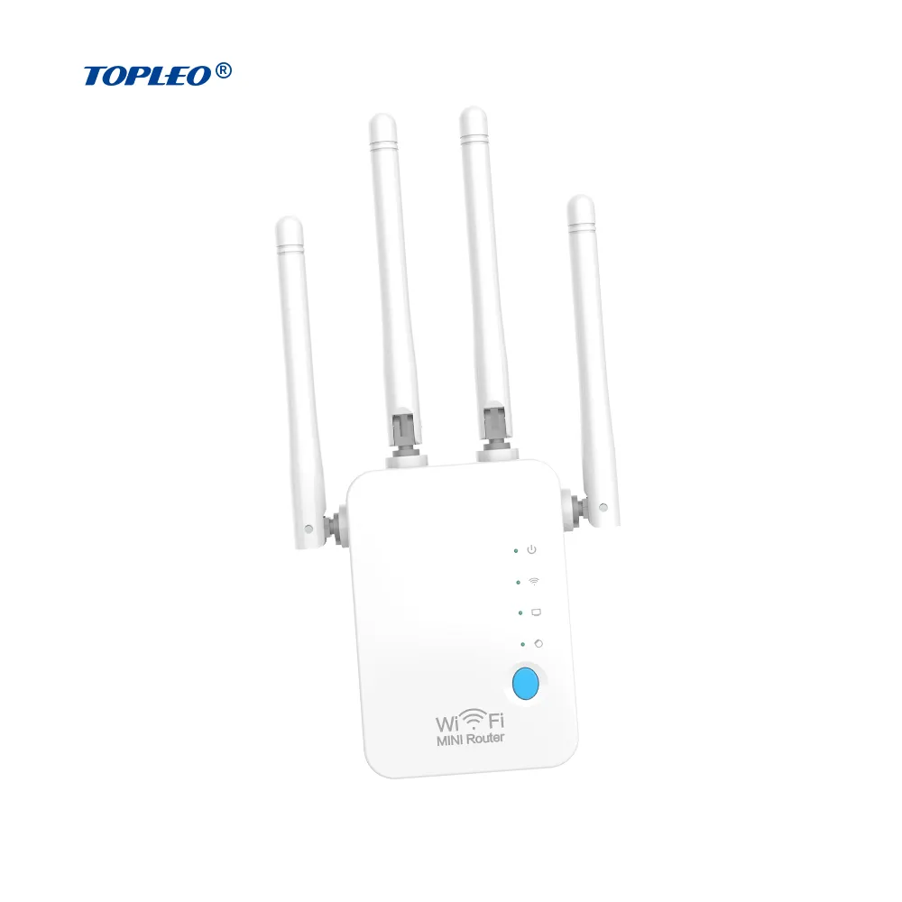 Topleo เครื่องทวนสัญญาณ wifi เราเตอร์ระยะไกล ไร้สาย เสาอากาศขยาย Wifi เครื่องขยายเสียง ทวนสัญญาณ wifi เครื่องขยายสัญญาณ