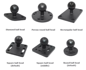 Soporte de Montaje con Cabezal de Bola Estándar AMPS de 1 Pulgada para Equipos de Minería y Construcción, Base Fija, Piezas de Expansión - Product Image 5