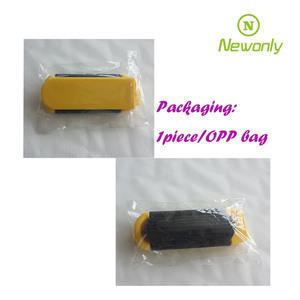 Mini miroir cosmétique de poche pliable en plastique avec logo personnalisé d'usine brosse à cheveux compacte double face finition argentée vente en gros éclairée - Product Image 6