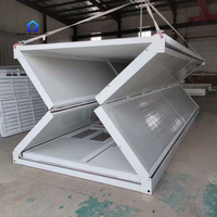 Casa de contenedores plegable de 20 pies y 40 pies Diseño prefabricado eficiente Montaje rápido en 30 minutos Solución de ahorro de tiempo