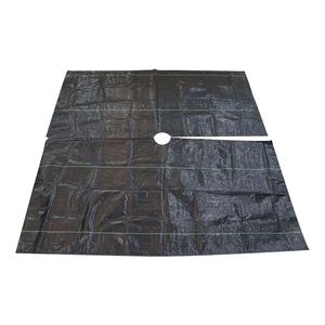 Tela cuadrada perforada para control de malezas, tela tejida para cortar agujeros, tela para esterilla de malezas para árboles e invernaderos - Product Image 2