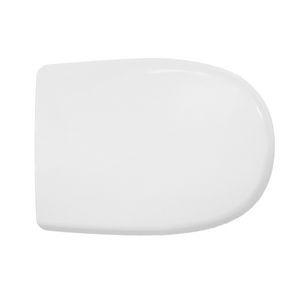 Asiento de Inodoro para Flaminia Spin Forma 4 Blanco con Cierre Suave 50 cm de Largo 40 cm de Ancho - Product Image 1