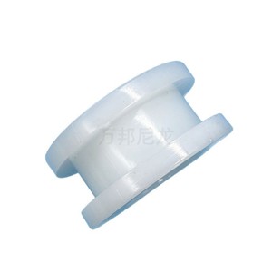 Polea tensora de nailon de 60x30 mm, diámetro interior de 20 mm, pieza de plástico blanca para sistemas de transmisión por correa - Product Image 5