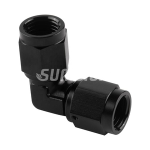 Sumeichi hiệu suất cao phụ tùng ô tô AN4 90 ° phù hợp giả mạo nữ xoay couplers Racing phần - Product Image 2