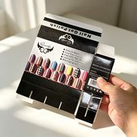 Boîte en carton personnalisée en petite quantité, imprimée sur une face, pour huile essentielle, vernis à ongles ou faux cils
