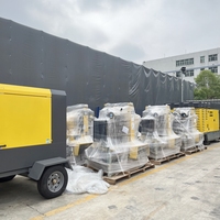 Compresseur à vis rotatif Atlas Copco d'origine, série GA30 GA45 GA55 GA75 GA90 GA37 VSD FF, pour la construction, 25 bars