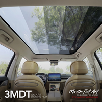 Film teinté intelligent dimmable Astrace MT35 3MDT pour pare-soleil de voiture AITO M5, protection auto-adhésive personnalisable, fournisseur sur mesure