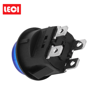 Nhà máy tùy chỉnh vòng bốn-Pin Cassette Nút chuyển đổi 4 pin Rocker chuyển đổi với khóa thiết lập lại - Product Image 3