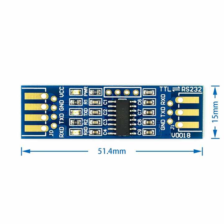 RS232 SP3232 TTL to RS232 Module - Efficient Serial Port